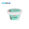 230 ml 8oz PP Plastik Einweg -Eiscreme -Joghurt -Injektion iml gedruckte Tasse mit Löffel